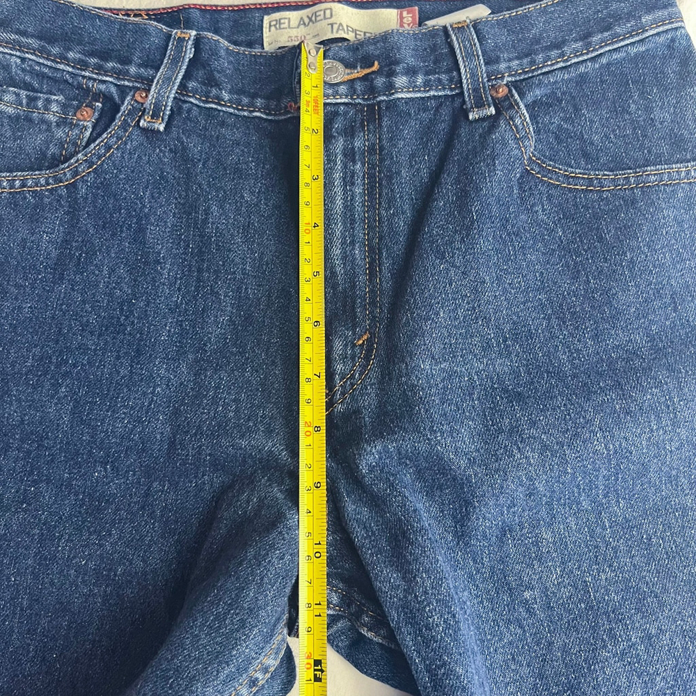 Urban Renewal Vintage Levis 550 Jeans Womens Sz 10S Black Reworked Western Boho - Picture 11 of 12